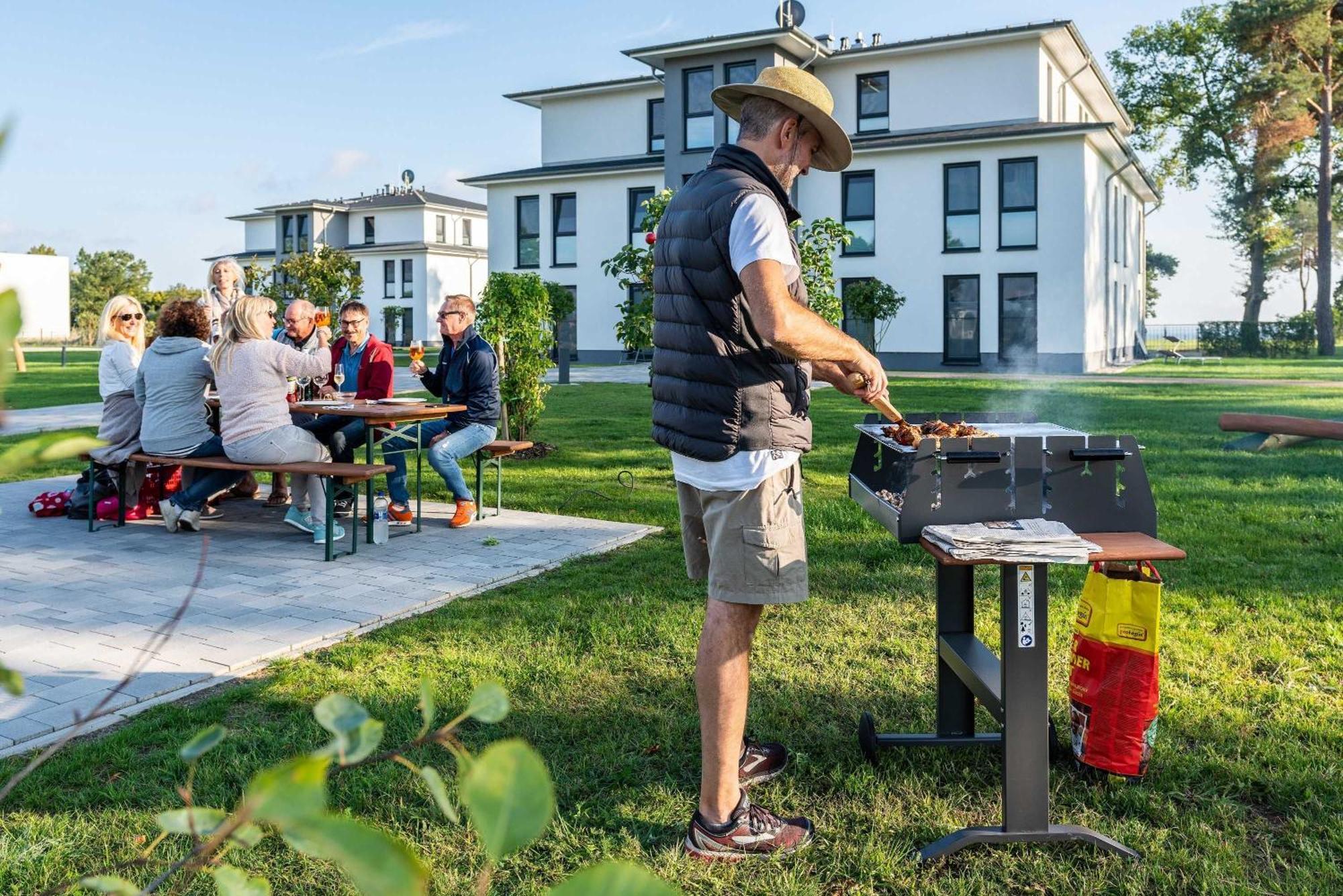 Terrassenwohnung "Inselhain" - Oase Am Haff Garz  Экстерьер фото