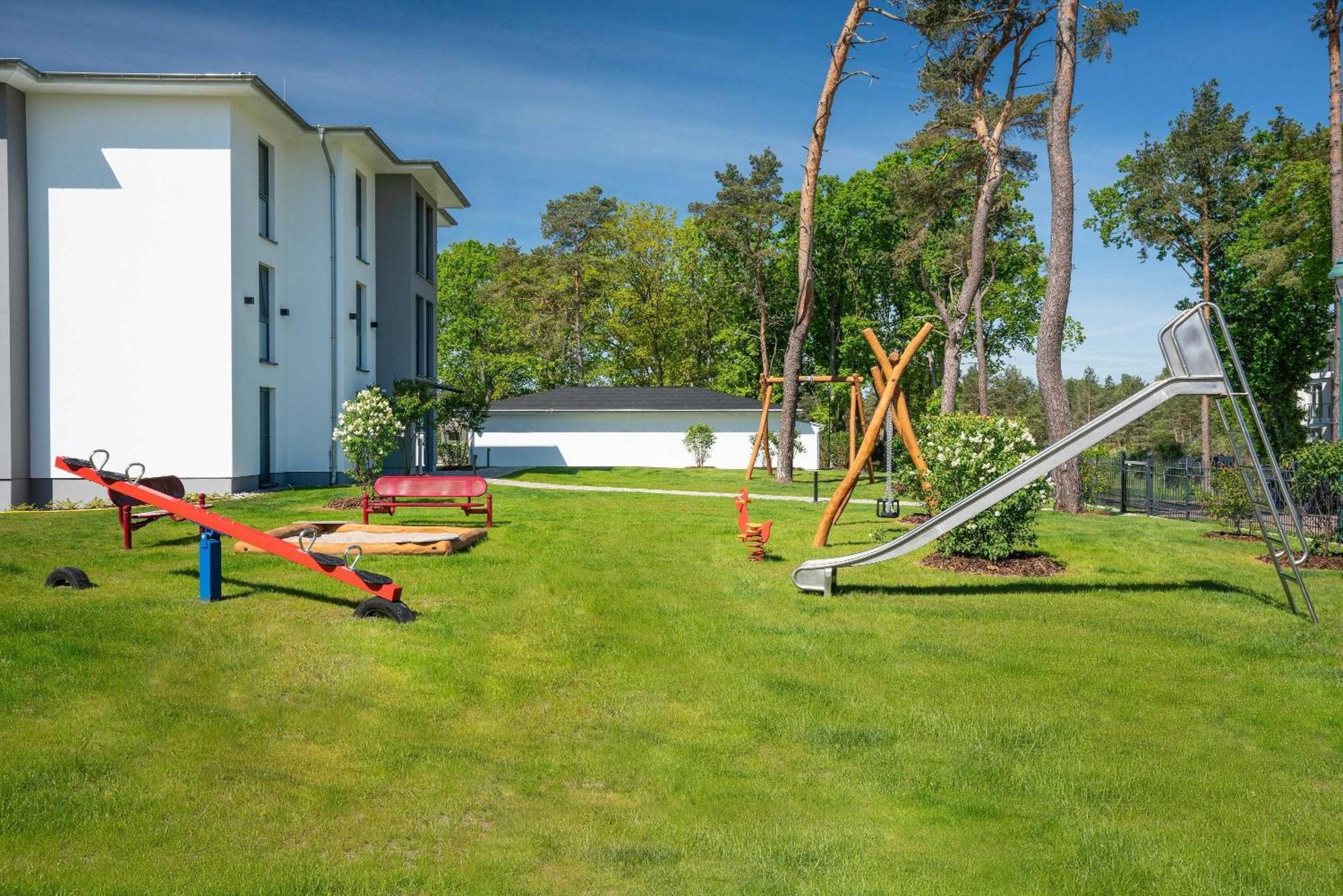 Terrassenwohnung "Inselhain" - Oase Am Haff Garz  Экстерьер фото